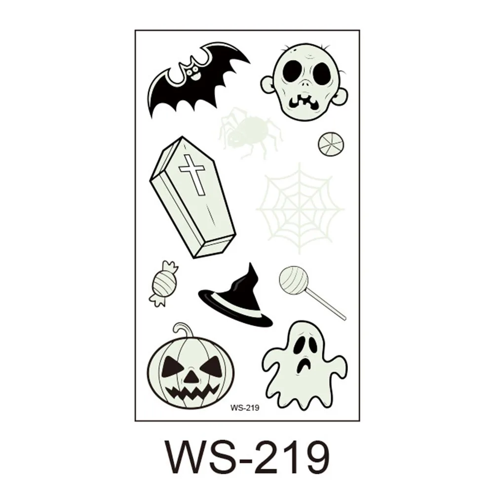 10 шт. унисекс водонепроницаемый легко наносится подарок на Хэллоуин бумага для