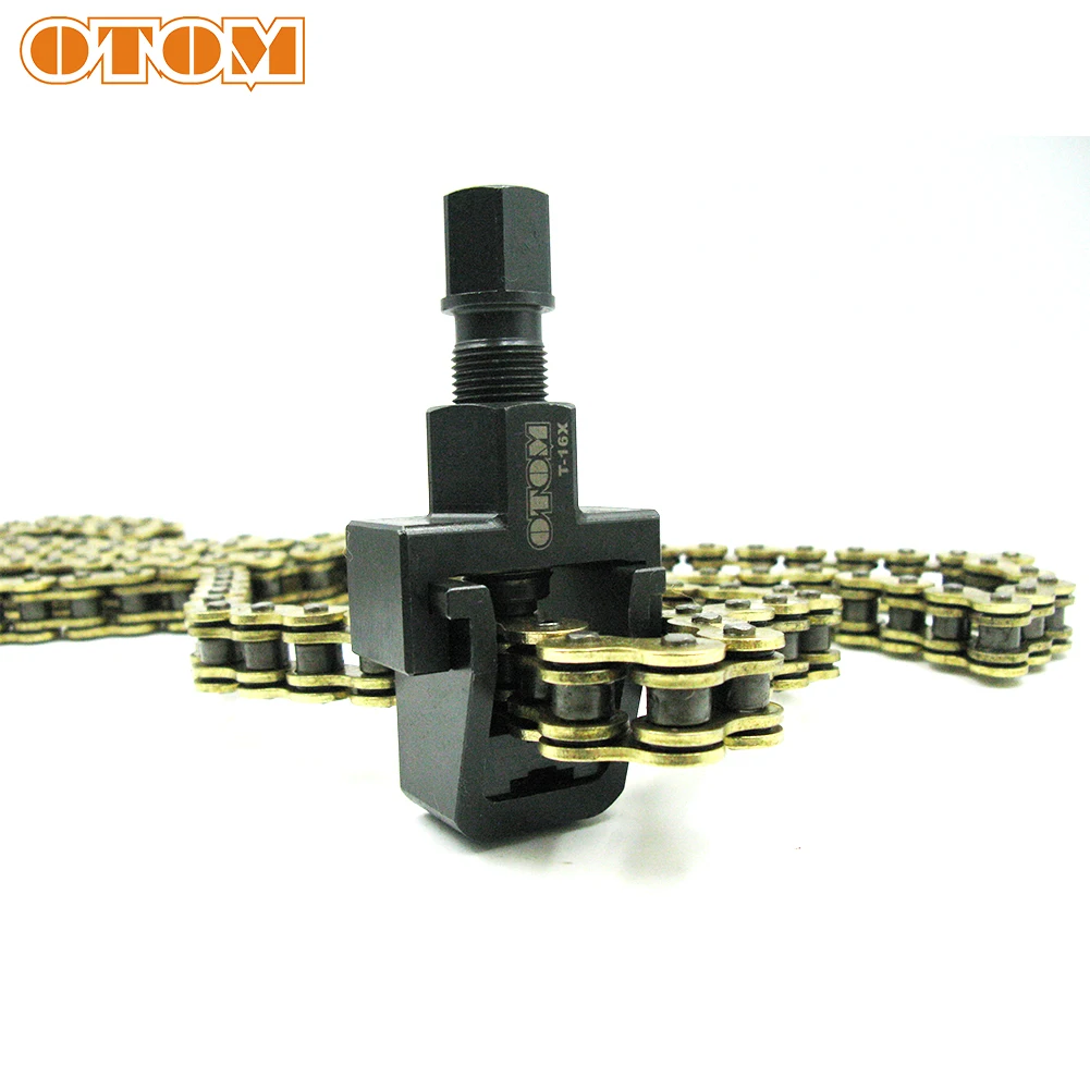 OTOM Universal Motorcycle Chain Breaker Kit Timing Cam Cut Rivet Removal Tool For 520 525 530 3 Models Of |