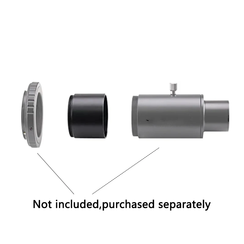 StarDikor M42x0.75 Metal Focal Length Extension Tube Kits 3/5/7/10/12/15/20/30mm For Astronomical Telescope Photography T Ring 6
