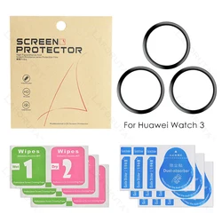 3-Pack Full Curved Screen Protector Soft Film Cover (For Huawei Watch 3)