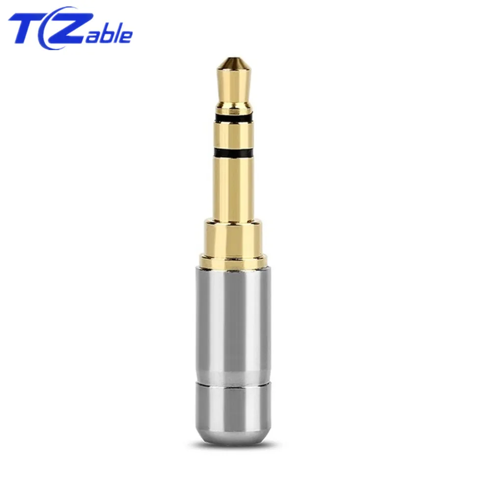3.5mm 3 Pole Plug 3,5 мм Джек аудио стерео штекер 2/3/4 полюса разъем для наушников аудио разъем Hi-Fi подключить наушники обновления провода 3,5 мм Джек "сделай сам" - Цвет: 3.5mm 3 Pole Plug