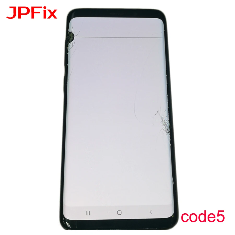 JPFix AMOLED S9+ expansionfor samsung Galaxy G965 G965 ЖК-дисплей сенсорный экран дигитайзер с рамкой утечки