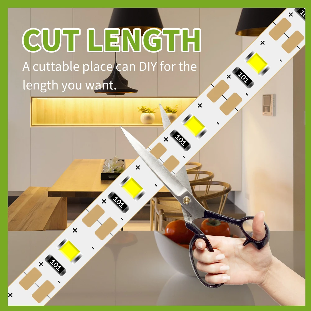 Светодиодная лента USB светильник ТВ Подсветка Диодная 50 см 1 м 2 3 4 5 2835SMD DC5V Тира
