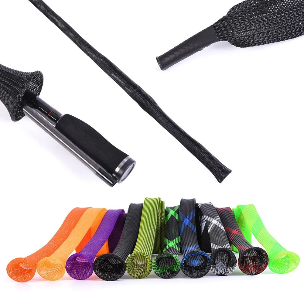 Сетчатый Чехол для удочки защитная сумка рукав носков аксессуары