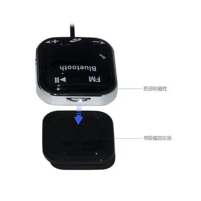 Hands-free Call Dual USB зарядное устройство BT760 Bluetooth Автомобильный MP3-плеер fm-передатчик