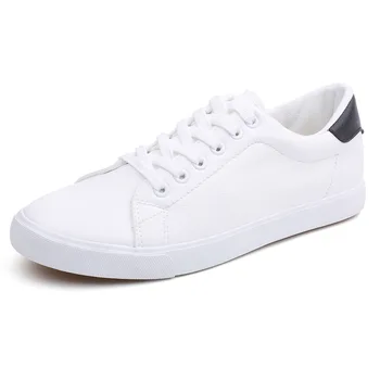

Spring White Shoes Men Casual Shoes Male Sneakers Cool Street Men Shoes Man Footwear Casual Leather Flats Shoes