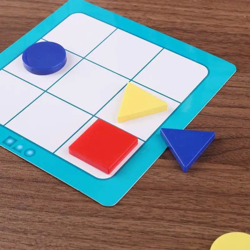 Wisdom The Ark отличный и прочный пластик цемент Tangram настольная игра набор Детская логическая пространственная обучающая игрушка-головоломка