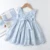 Bear Leader Girls Dress Осень 2021 Одежда для девочек С длинными рукавами Мультяшная Вышивка Женские Детские платья для торта Детская одежда