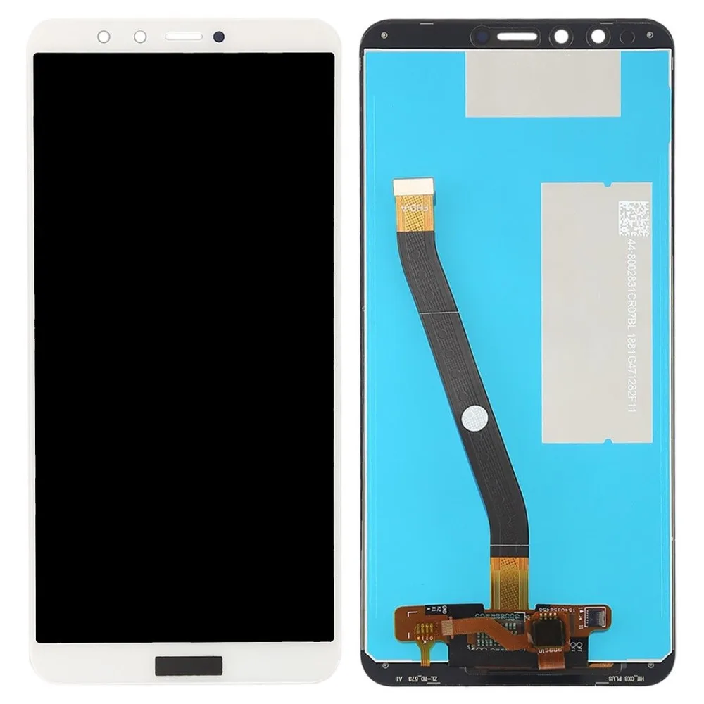 10 шт. 5,9" AAA качество ЖК-дисплей для huawei Y9 кодирующий преобразователь сенсорного экрана в сборе Замена Ремонт Часть FLA-L22 FLA-LX2
