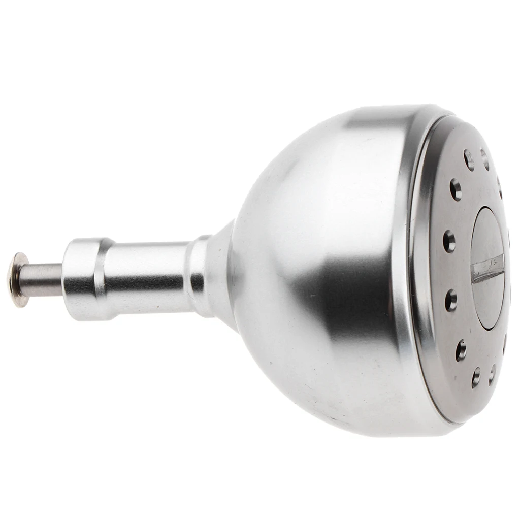 Metal Power Knob Handle Grips Part Replacement, Suits for Various Sizes of Fishing Reels Diameter 37mm/45mm
