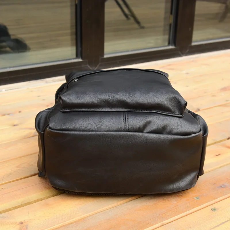 

882 # Special Offer Men's Bag 2016 Autumn & Winter New Style Backpack WOMEN'S Bag Simple Fashion Pu Couples School Bag