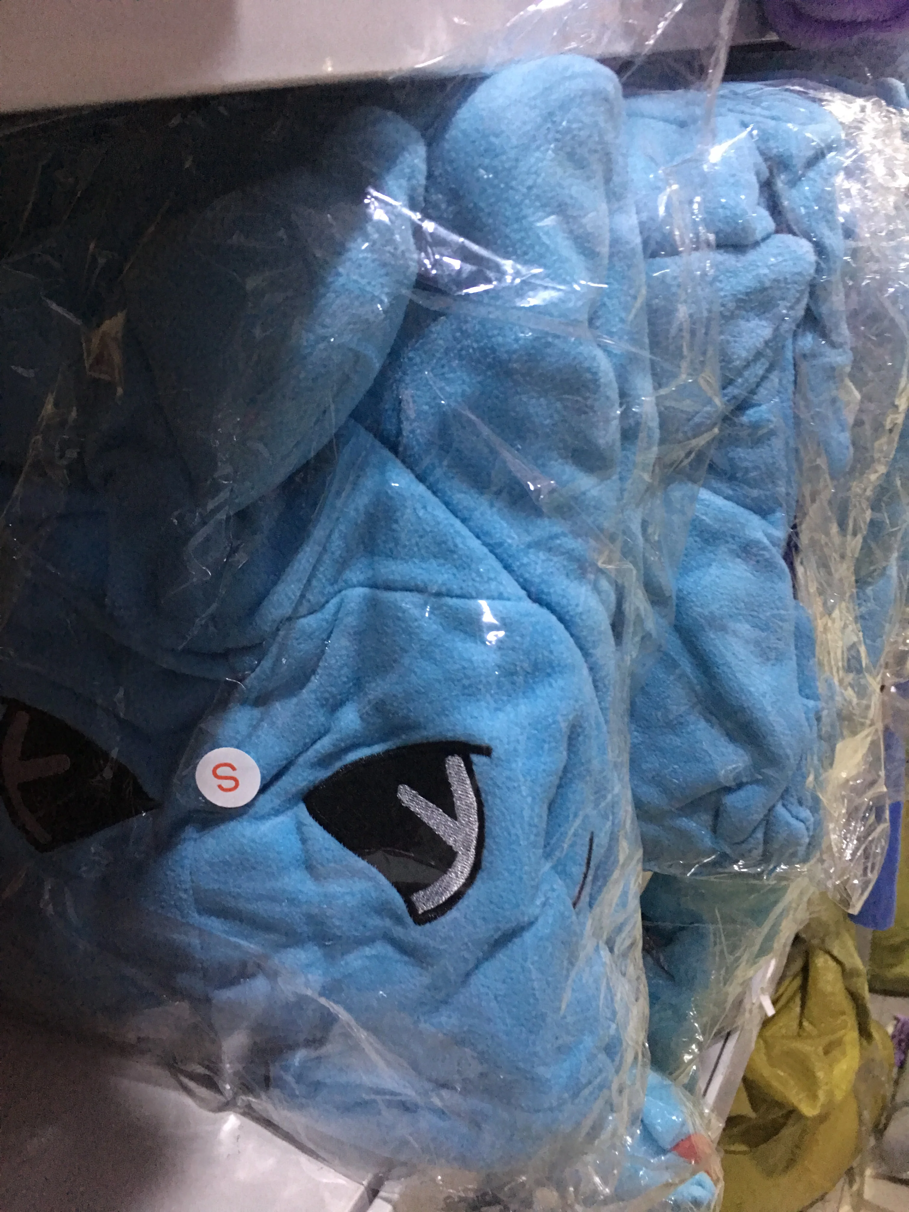 Kigurumi/Новинка Пижама унисекс с изображением животных синими акулами Мягкие