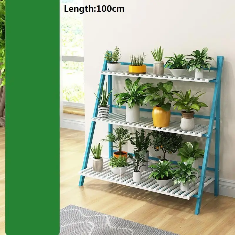 Version C Escalera Decorativa Madera горшок садовые полки для строительных лесов Porta Piante стойка для балкона Dekoration напольная подставка для цветов полка для растений - Цвет: Version C