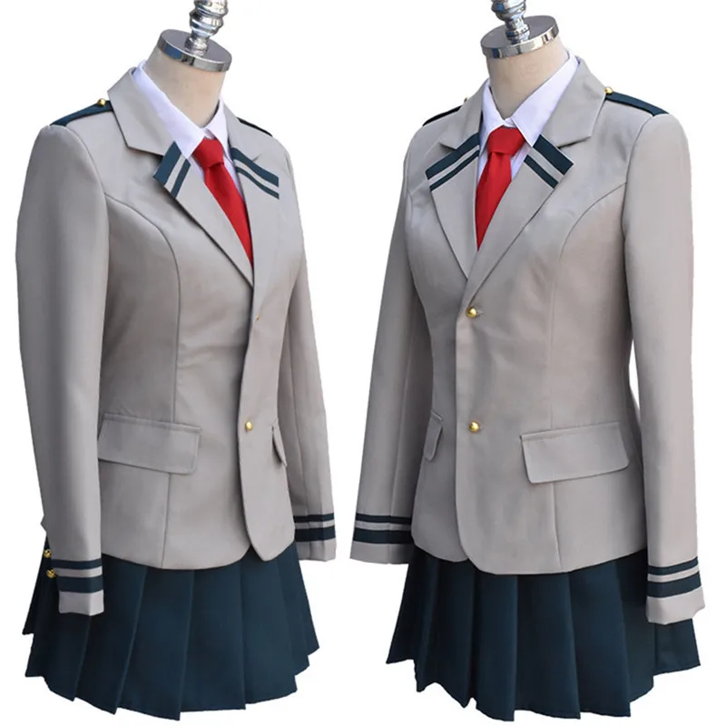 Boku No Hero academic BNHA Uraraka Ochako карнавальный костюм Школьная форма Хэллоуин|Костюмы