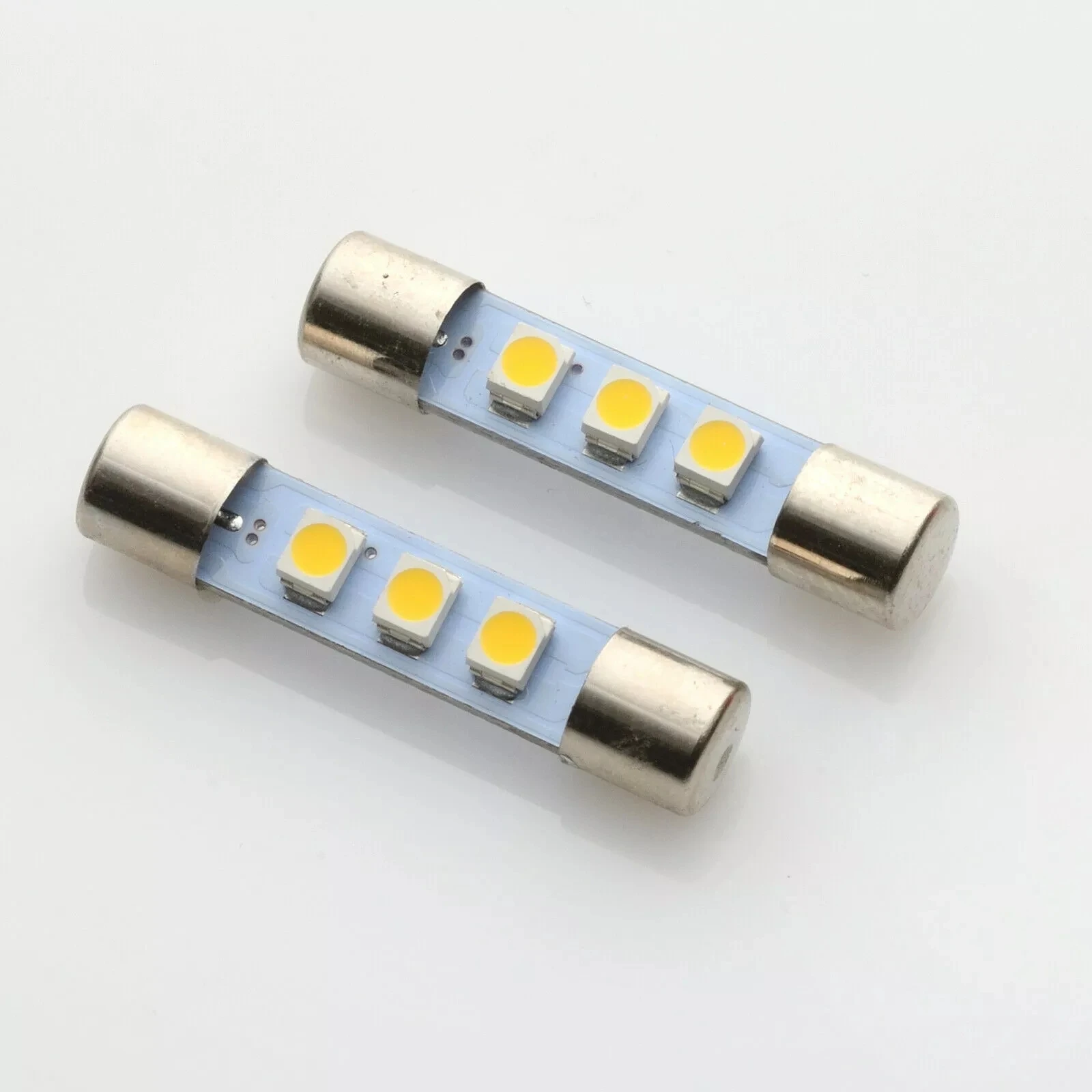 10 New AC8V LED Fuse Lamp In Warm White For Marantz Sansui Kenwood Pioneer Sony and Many Other Vintage Audio Receivers