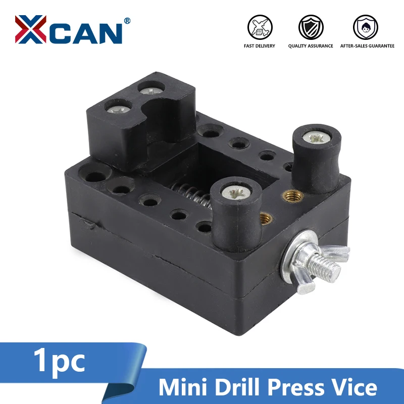 DXIA Mini Morsa Apertura Parallela, Argento Morsa Banco con Morsetto da Tavolo, Fresatrici, per Monili, Noci, Morsa Nucleare per Gioielli, Fai da Te, Intaglio, Strumento per Hobby