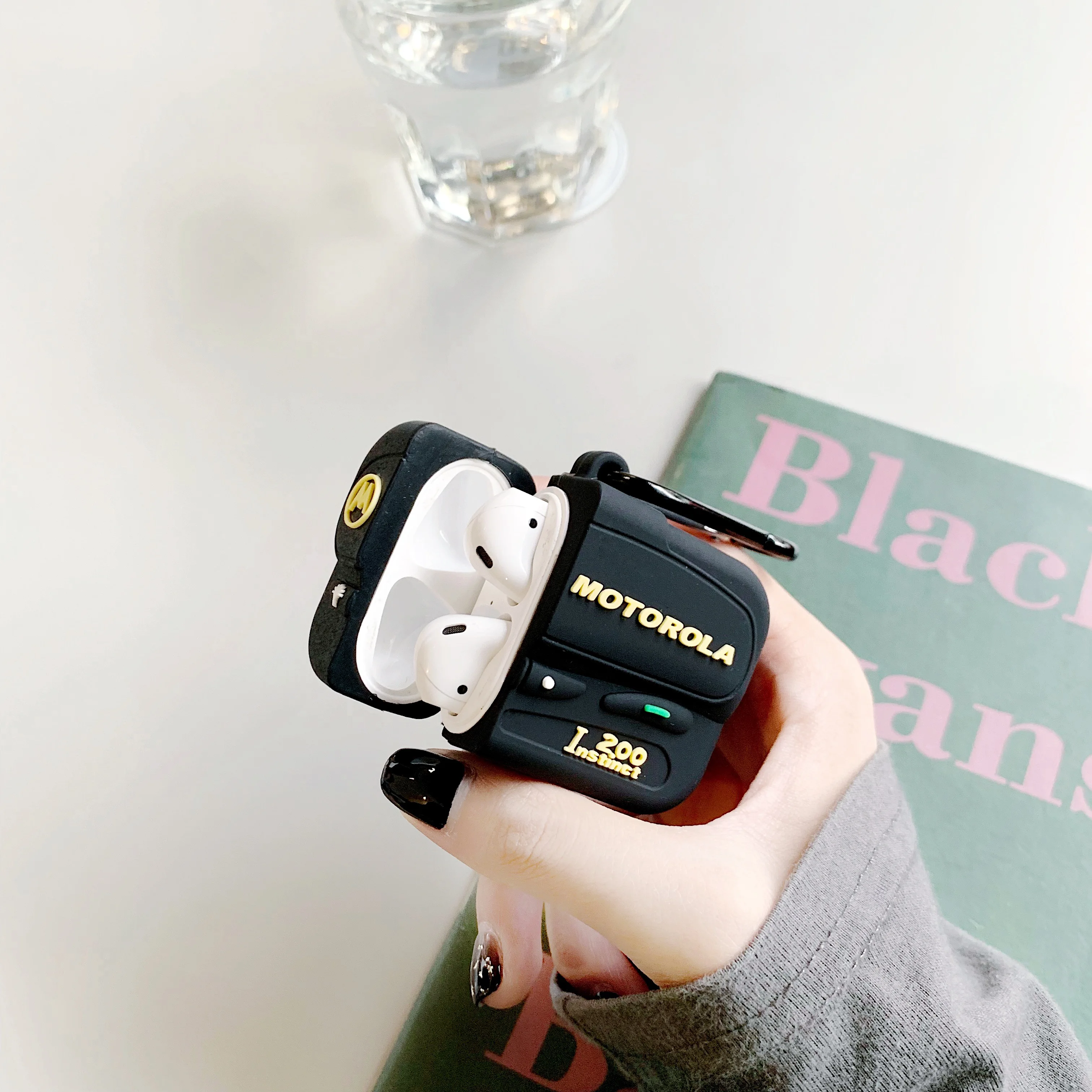 Роскошный силиконовый чехол для Airpods, чехол с милым мультяшным рисунком для Apple Airpods 1, 2, чехол для Air pods, наушники, наушники, чехол Etui