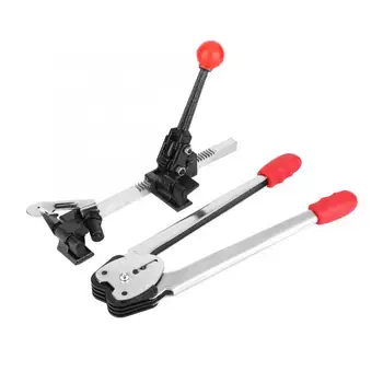 

2Pcs Manual Double Using Strap Tensioner Crimper Belts Strapping Tool Packing Machine screwdriver set