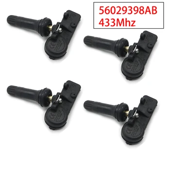 

4 Pcs 433MHZ TPMS Tire Pressure Monitor Systems 56029398AB TPMS Tire Pressure Sensor for CHRYSLER For JEEP For FIAT For DODGE
