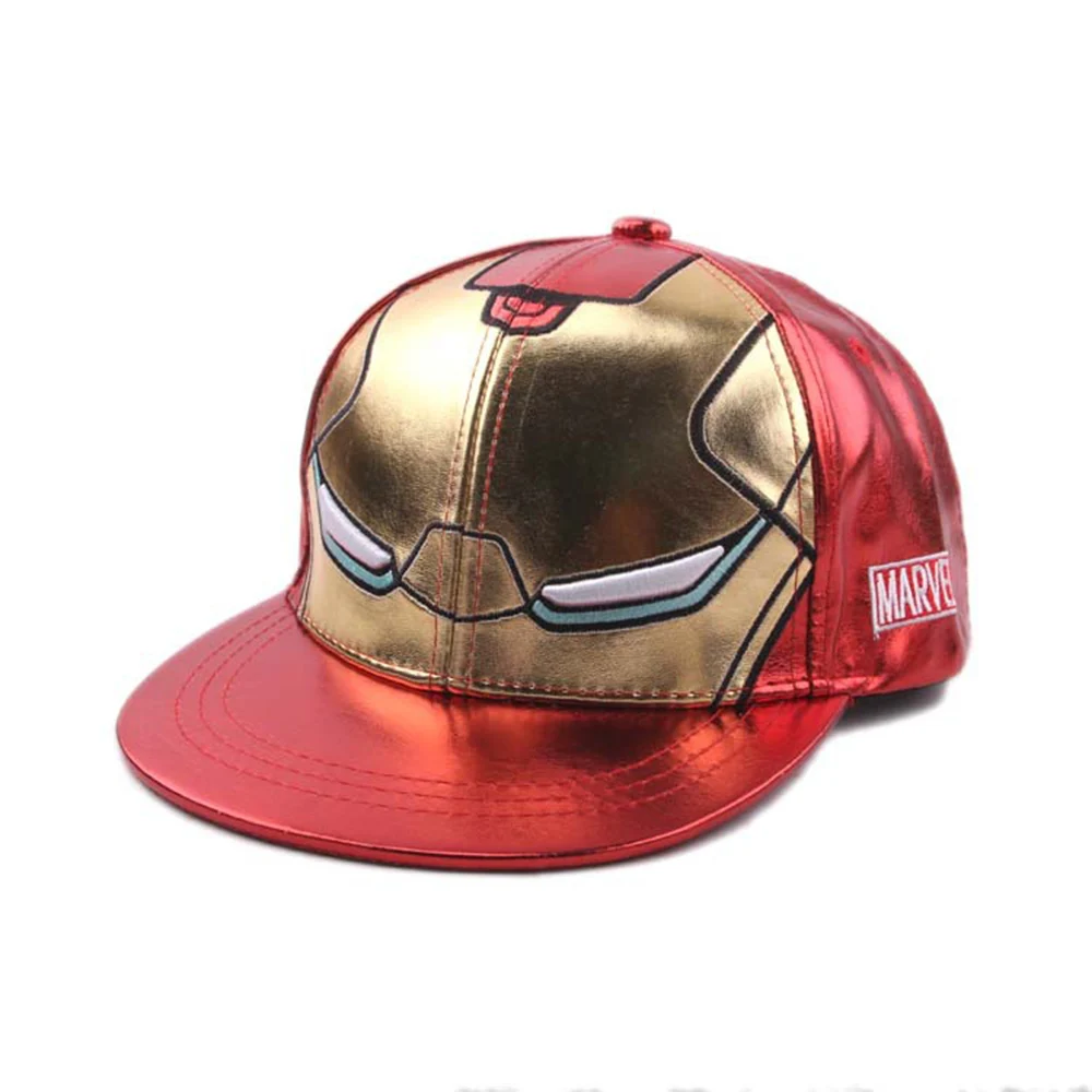 Parent-child Baseball Cap Iron Man Kids Hip Hop Cartoon Snapback Boys Girls Outdoor Sports Hiking Sun Visor Dancing Hat EP0111 (3)