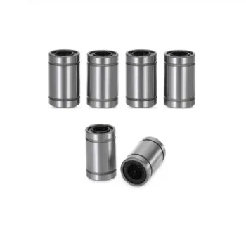 

12pcs 3d printer parts Linear Bearing LM8UU Linear Motion Guide Bearing LM8UU 8*15*24mm/45mm for A4 A8 A6 3D Printer