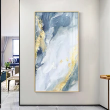 

Modern Luxury Home Decoration Pictures Nordic Hotel Living Room Wall Art Posters and Prints Gold Foil Abstract Canvas Paintings