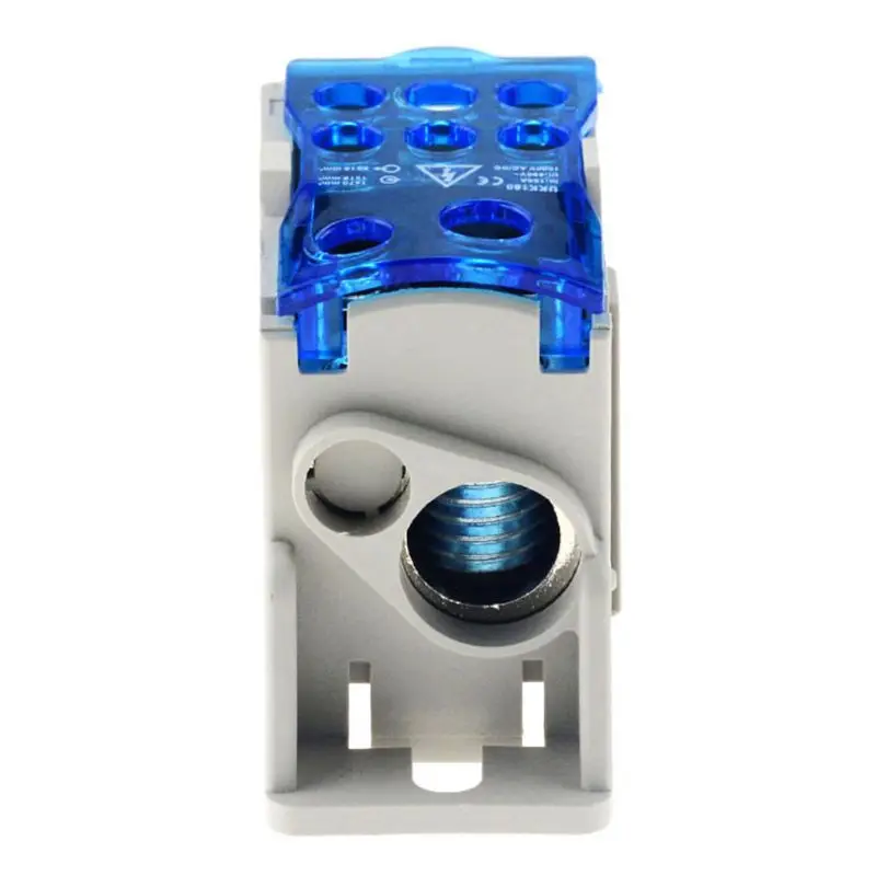 

Rail Terminal Blocks One in Several Out Power Distribution Block Box Terminal Block 1 in Many Out Din Rail Distribution Universa