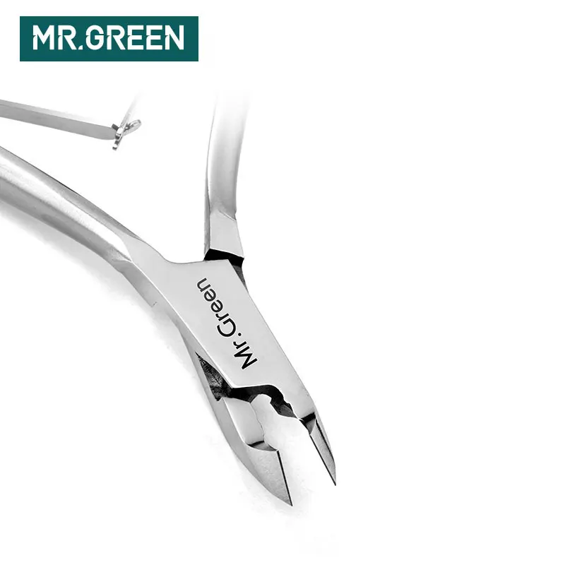 MR. GREEN мертвой кожи кутикулы ногтей клипер щипчики для кусачки из нержавеющей