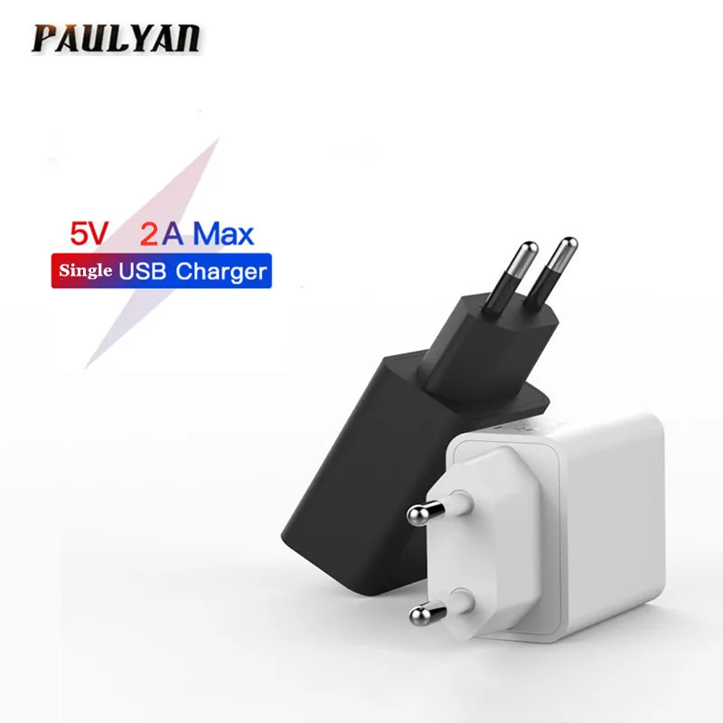 5 в 2 а USB зарядное устройство для iPhone X 8 7 iPad быстрое настенное адаптер ЕС США Samsung