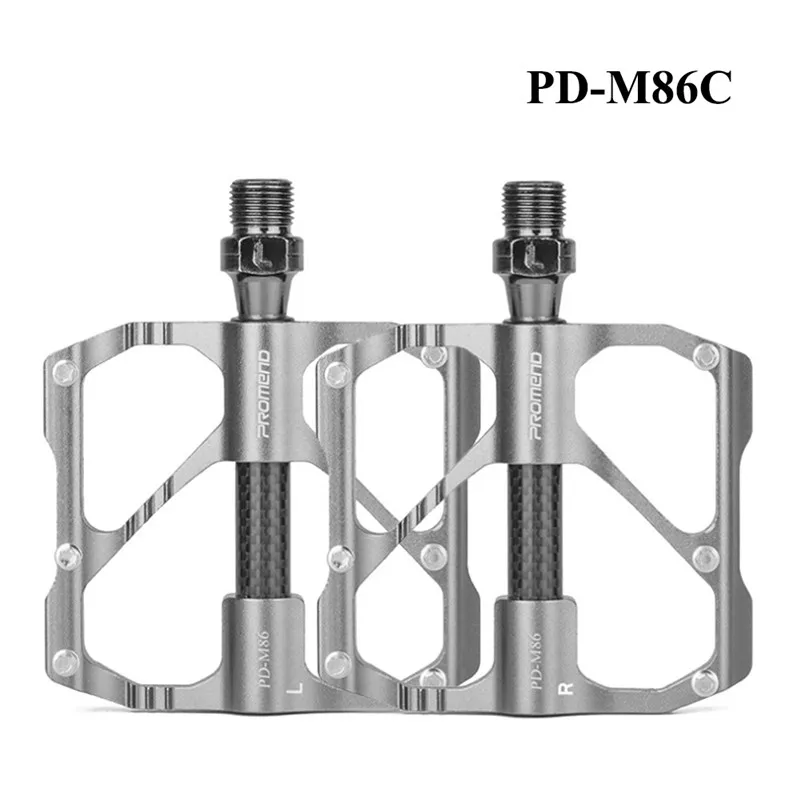 Mountain Silver MTB педали быстроразъемные педали для дорожного велосипеда противоскользящие сверхлегкие педали для горного велосипеда - Цвет: Mountain Silver