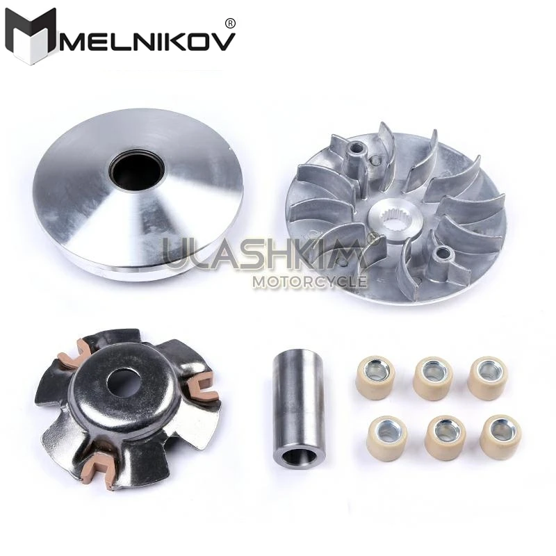 GY6 VARIATOR SET VARIATOR PULLEY KIT for SCOOTER MOPED ATV QUAD GY6 125 150 CC 152QMI 157QMJ 1P52QMI 1P57QMJ scooter variator kit