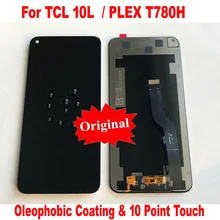 Original novo sensor de vidro display lcd touch screen digitador assembléia para tcl 10l 10 lite t770h t770b plex t780h móvel pantalla