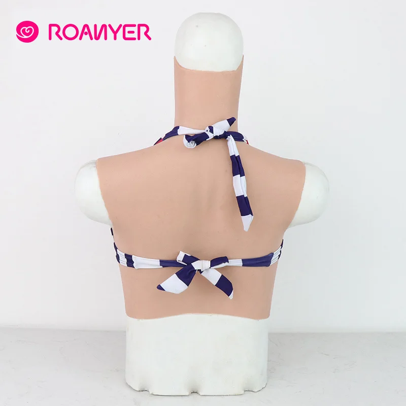 Roanyer женскую одежду искусственный большая силиконовая грудь формы поддельная h
