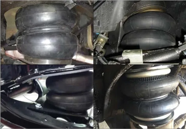 2600Ib 1/2&ldquo;NPT Single Port Suspension Airbags D2600 Dominator 58616 Tride Springs Air ride Springs suspension