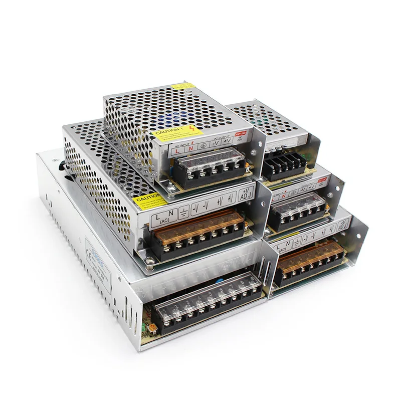 Питание 5V 12V 24V 36V Светодиодный драйвер Трансформатор 220V в адаптер питания 1A 2A 3A 5A 8A