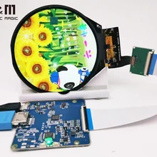 3,4 дюймов ips круглый круговой ЖК-дисплей 800*800 экран с сенсорной панелью Hdmi к Mipi плата контроллера для смарт-часов монитор