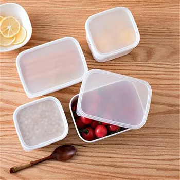 

High-Quality Fruit And Vegetable Fresh-Keeping Box Freezer Frozen Sealed Fresh-Keeping Box Can Be Microwaved Heated Lunch Box