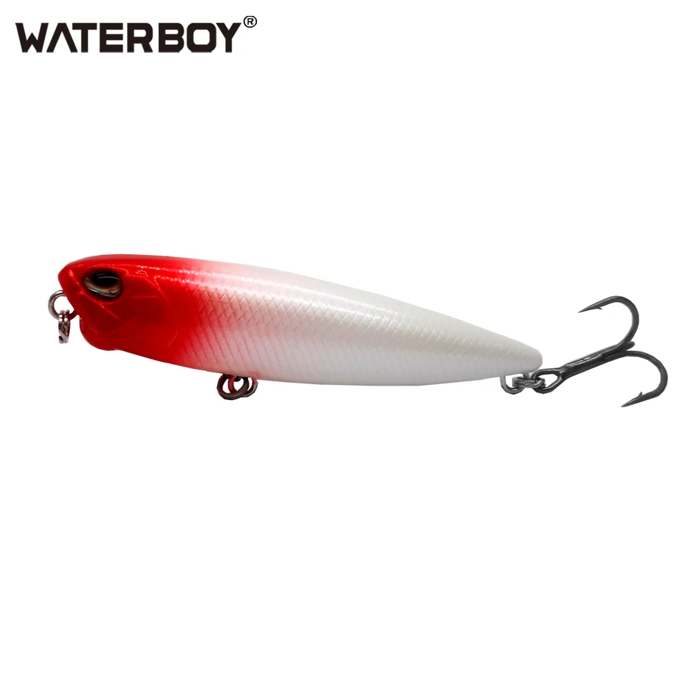 Isca Waterboy-lápis para pesca, isca flutuante dura para pesca, nova, 6 cm/5.5g