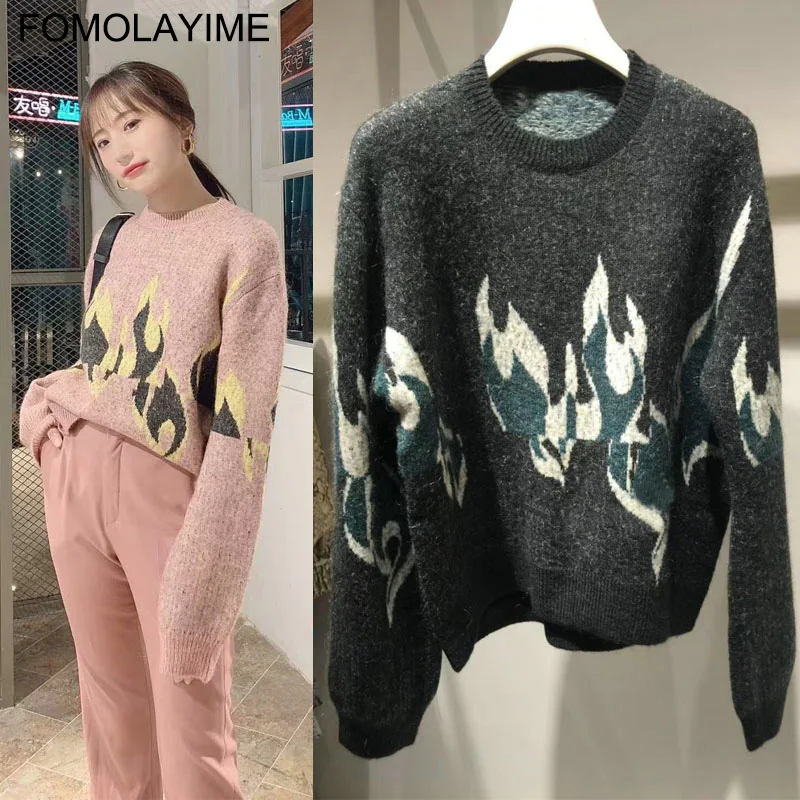 

2019 Fashion Casual Loose Pullover Sweaters for Women