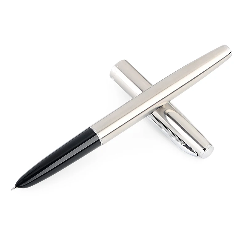 Financial 0.38mm Tip Pen Extremely Fine jinhao Fountain Stainless Steel simple School Office Writing Stationery High Quality | Канцтовары