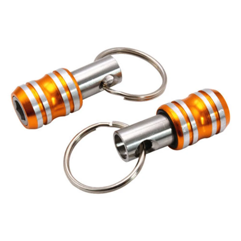 

1*STAINLESS STEEL MAGNETIC SCREWDRIVER BIT HOLDER SOCKET ROD KEY RING HOTSALES Durable Hot