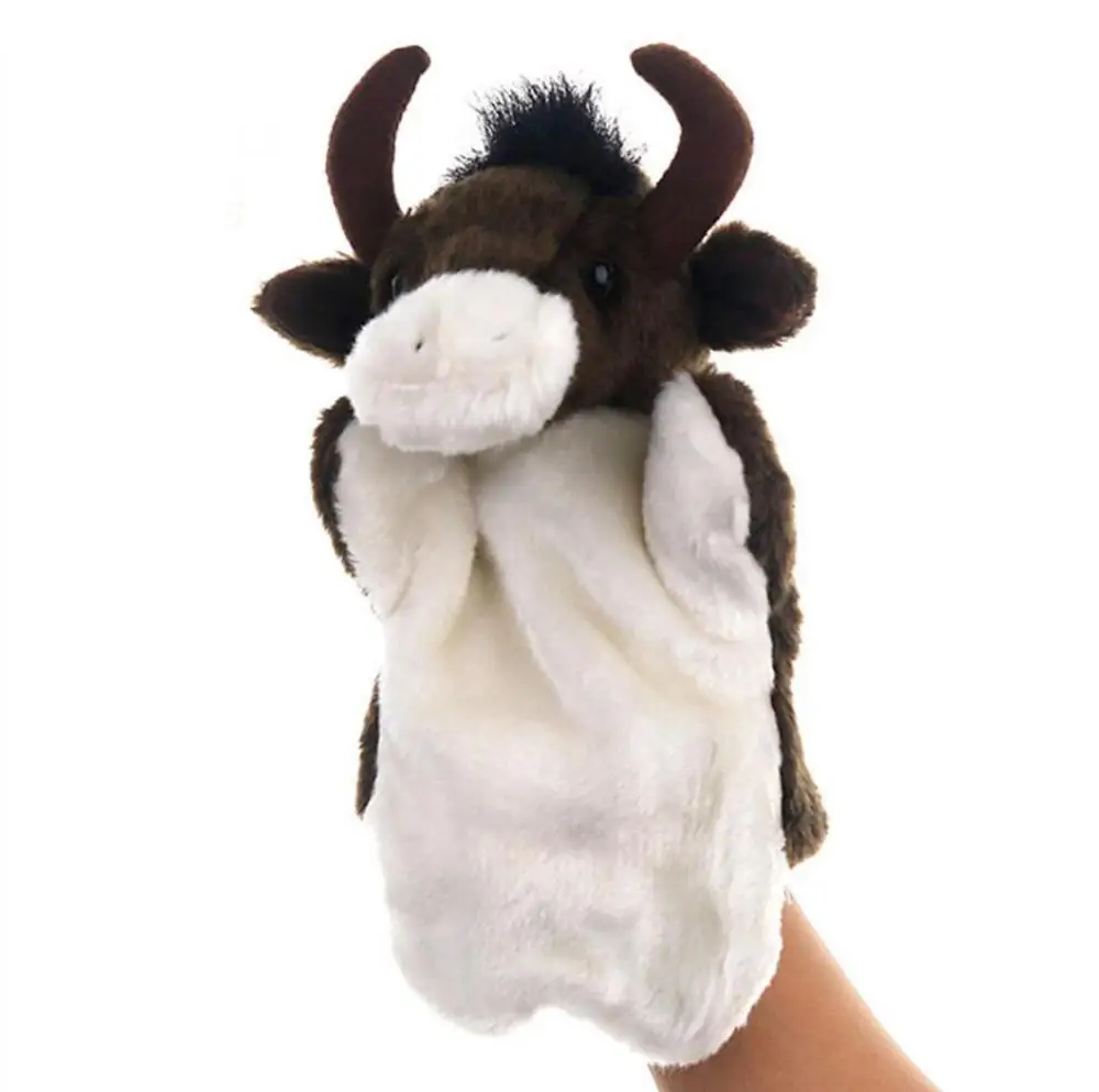 Быка куклы быка коровы плюшевые игрушки животных для творческих ролевых игр