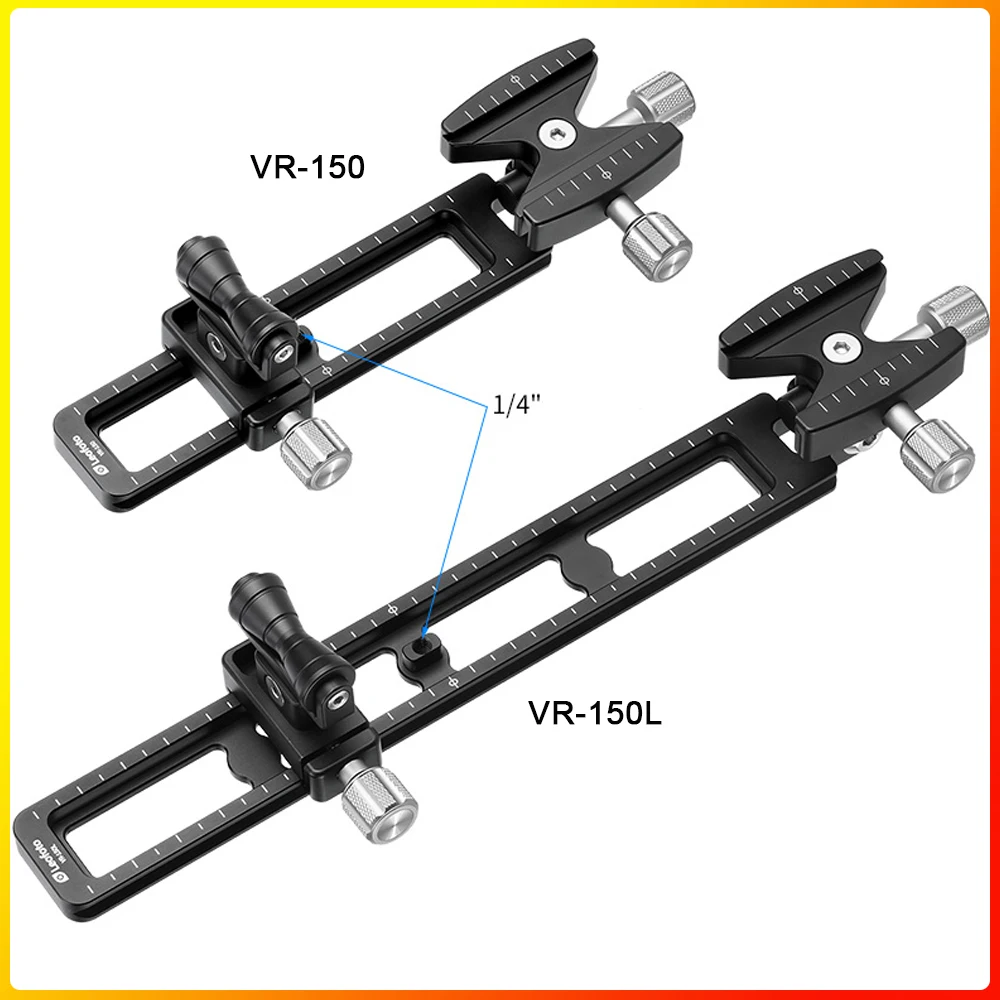 Telephoto Lens Quick Release Plate Support Holder Bracket for Arca-Swiss Type Mount Ball Head Tripod