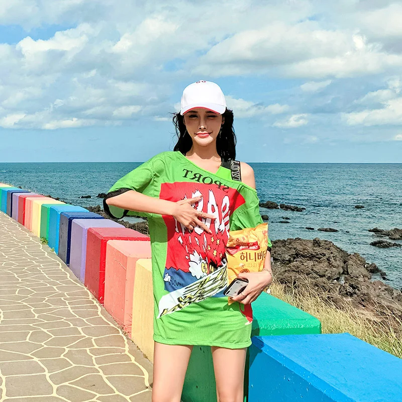 

Bathing Suit 2019 New Style Korean-style Split Type Sports Belly Covering Slimming Small Bust Holiday Hot Springs Graceful Bathi