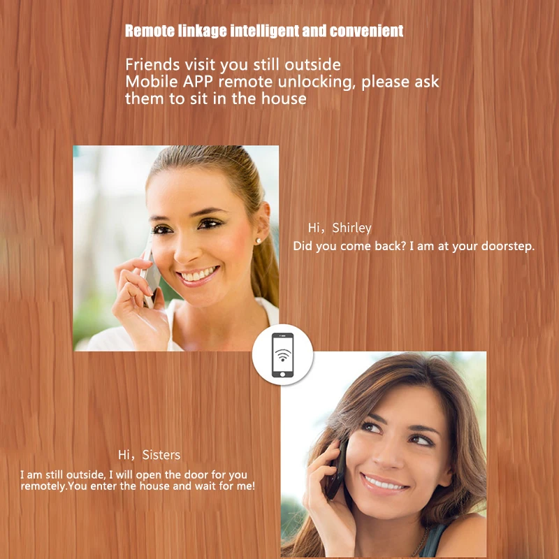lock access control slide glass card APP smart door lock Smart fingerprint lock door lock electronic semi-automatic password