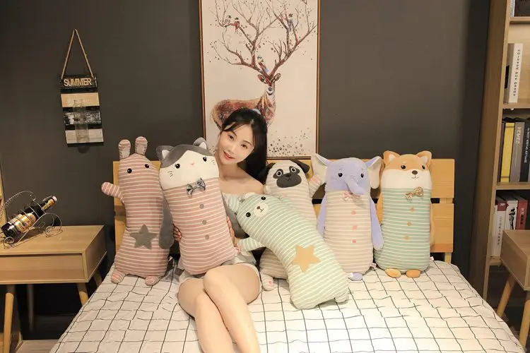 60 см 9 моделей мягкие милые животные набитые подушки серия единорог плюшевые игрушка единорог детская подушка для сна независимая