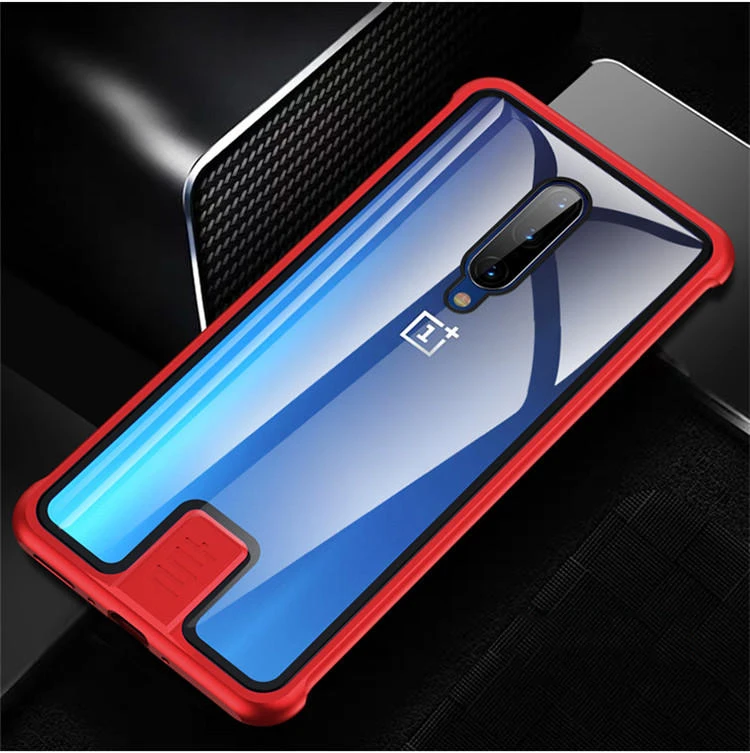 Роскошное Безрамное алюминиевое чехол-бампер для телефона для Oneplus 7 Pro металлическая рамка+ закаленное стекло чехол для Oneplus 7 ударопрочный чехол