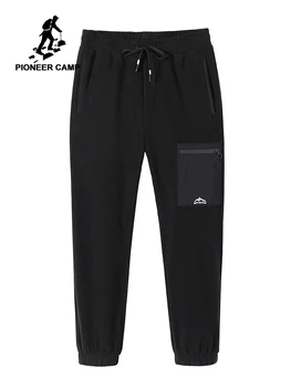 

Pioneer Camp 2019 Pocket Patchwork Sweatpants For Mens Casual Pants Loose Winter Cargo Pants Male Trousers Joggers AZZ908384