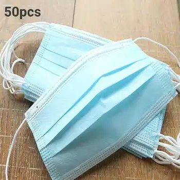 

Manufacturers direct stock disposable masks three-layer melt-sprayed fabric for children and adults breathable three-layer mask
