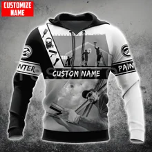 

Tessffel Painter Worker 3D Printed 2022 New Fashion For Men/Women Hooded Sweatshirt Zipper Hoodies Casual Unisex Pullover P17